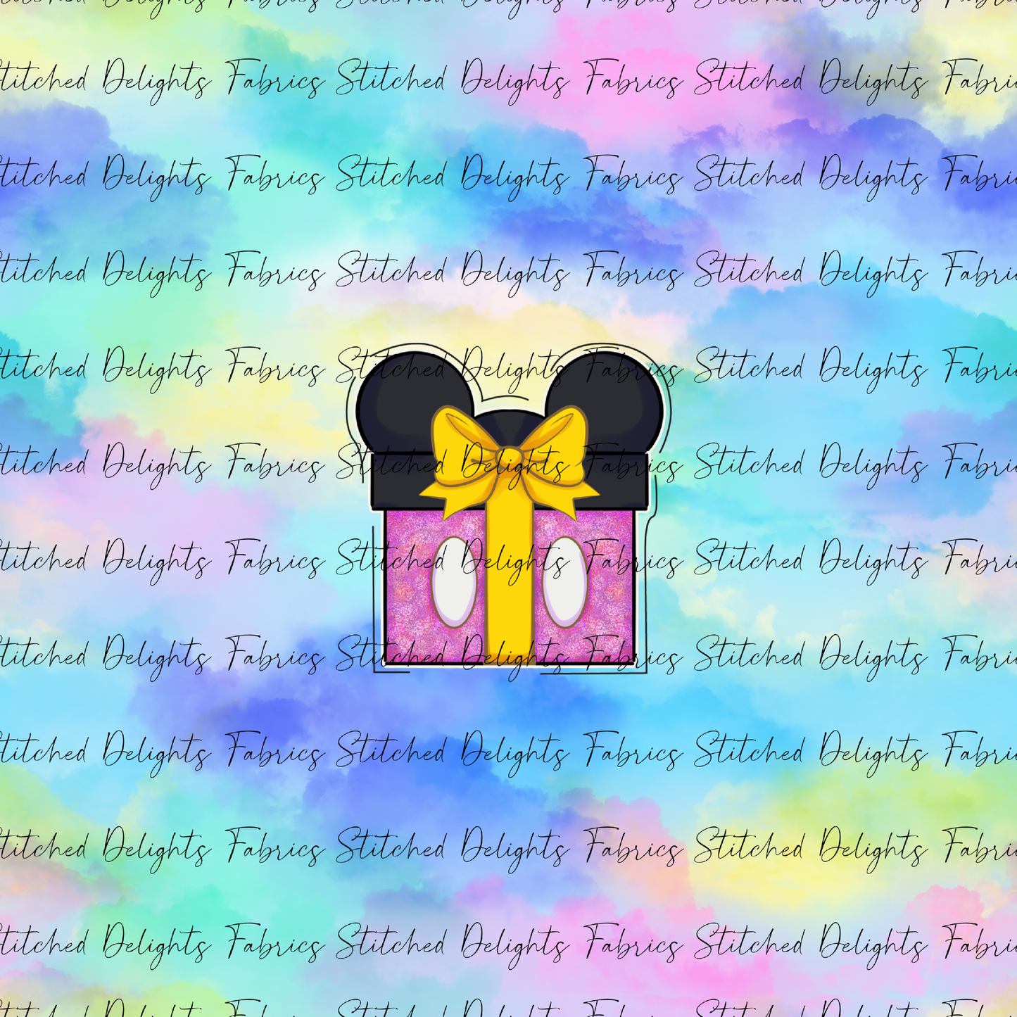 Mouse Gifts Rainbow Clouds Mickey Panel