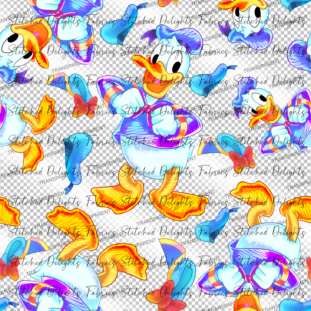 Mouse & Friends Donald Clear Vinyl