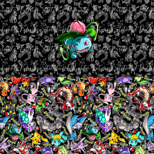 Playing Poke Ivysaur Black Undie Panel