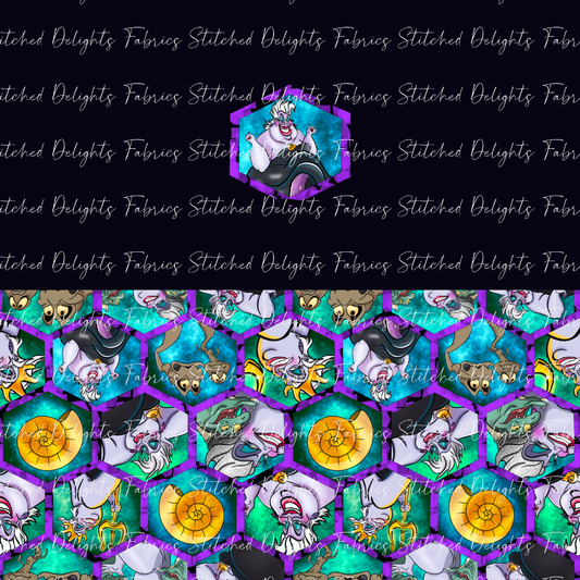 Hexy Sea White Purple Smile Undie Panels
