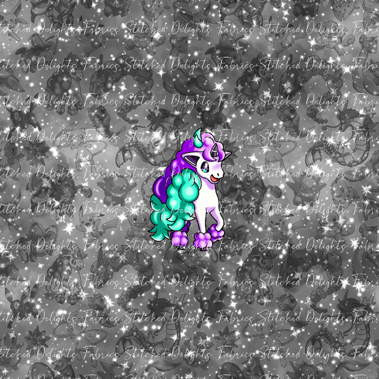 Playing Poke B&W Galaxy Ponyta Panel