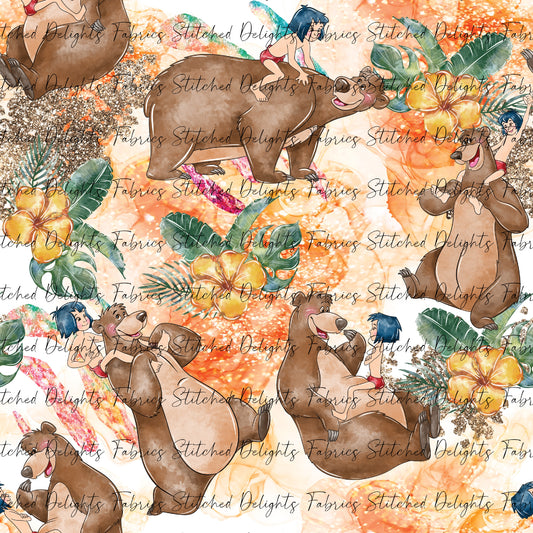 Watercolour Jungle Book