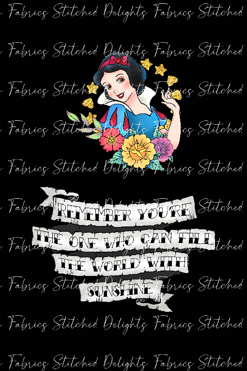 Princess Tattoos Snow Blanket Panels