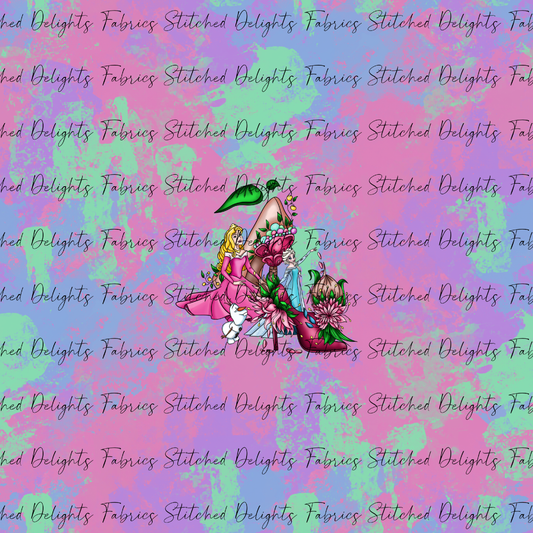 Princess Heels Light Paint Splats Aurora & Elsa Panel