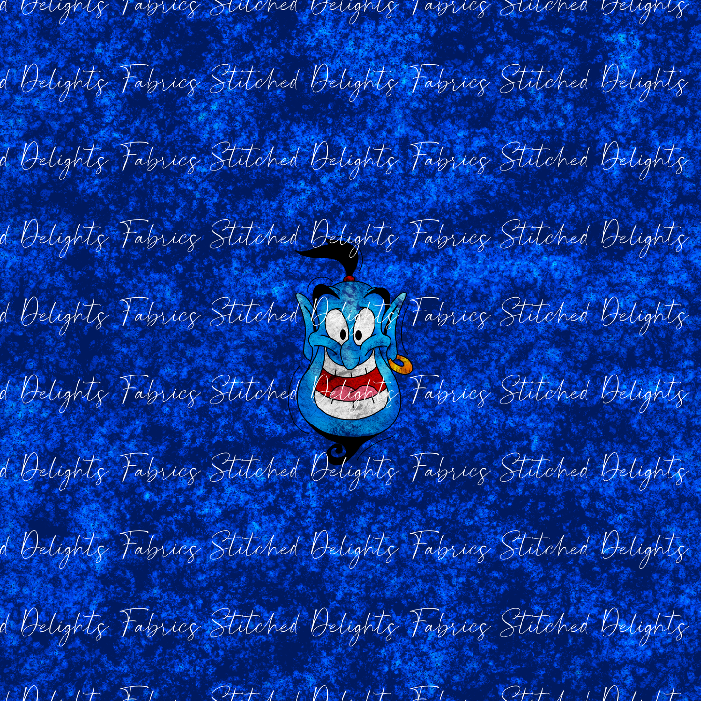 Genie Smile Dark Blue Panel