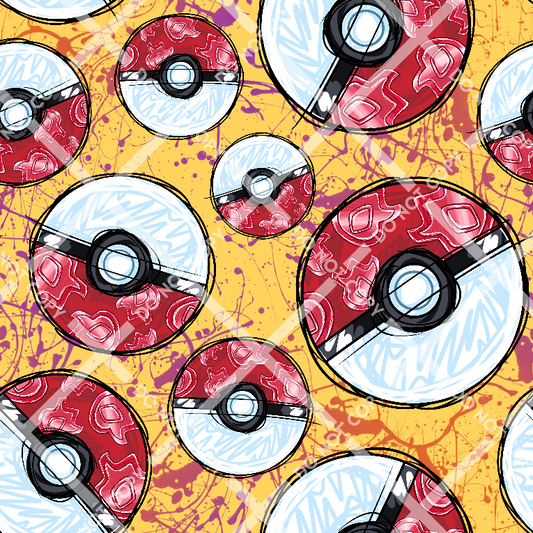 Poke Dogs Fire Poke Balls