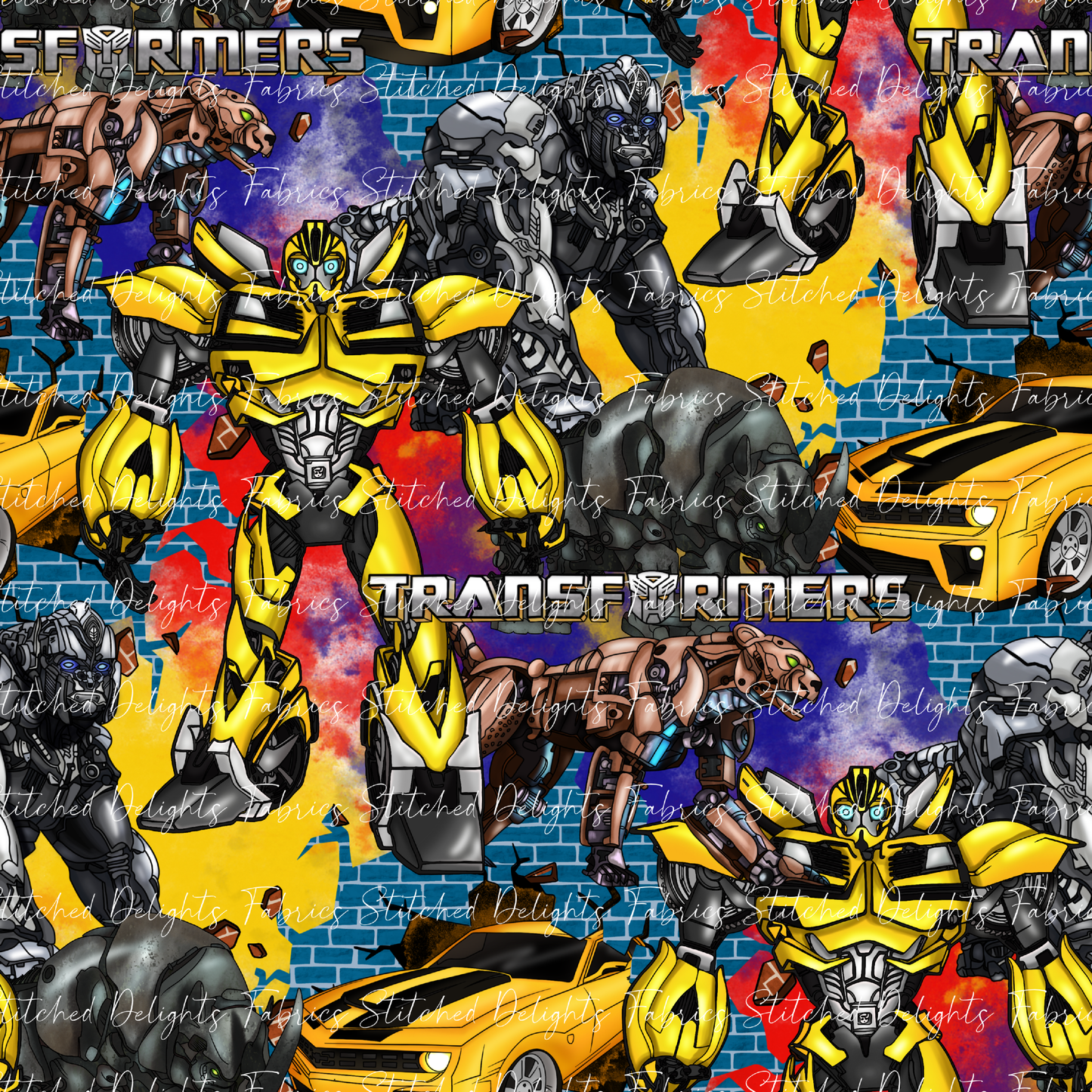 Transformers Bumblebee & Maximals Colourful