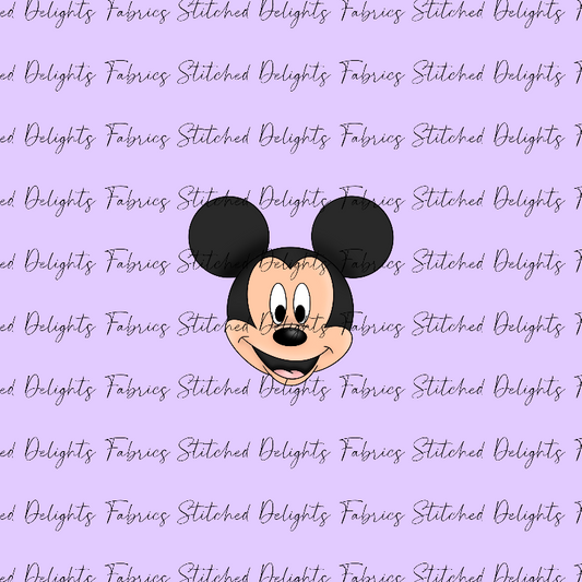 Mixed Mickey Floral Panel