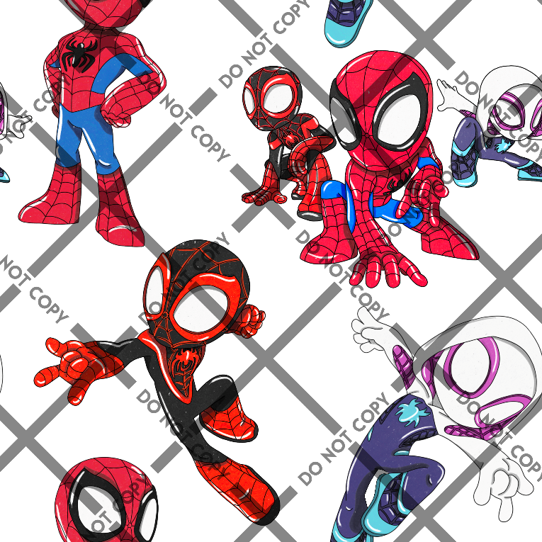 Spidey & Friends Clear Vinyl