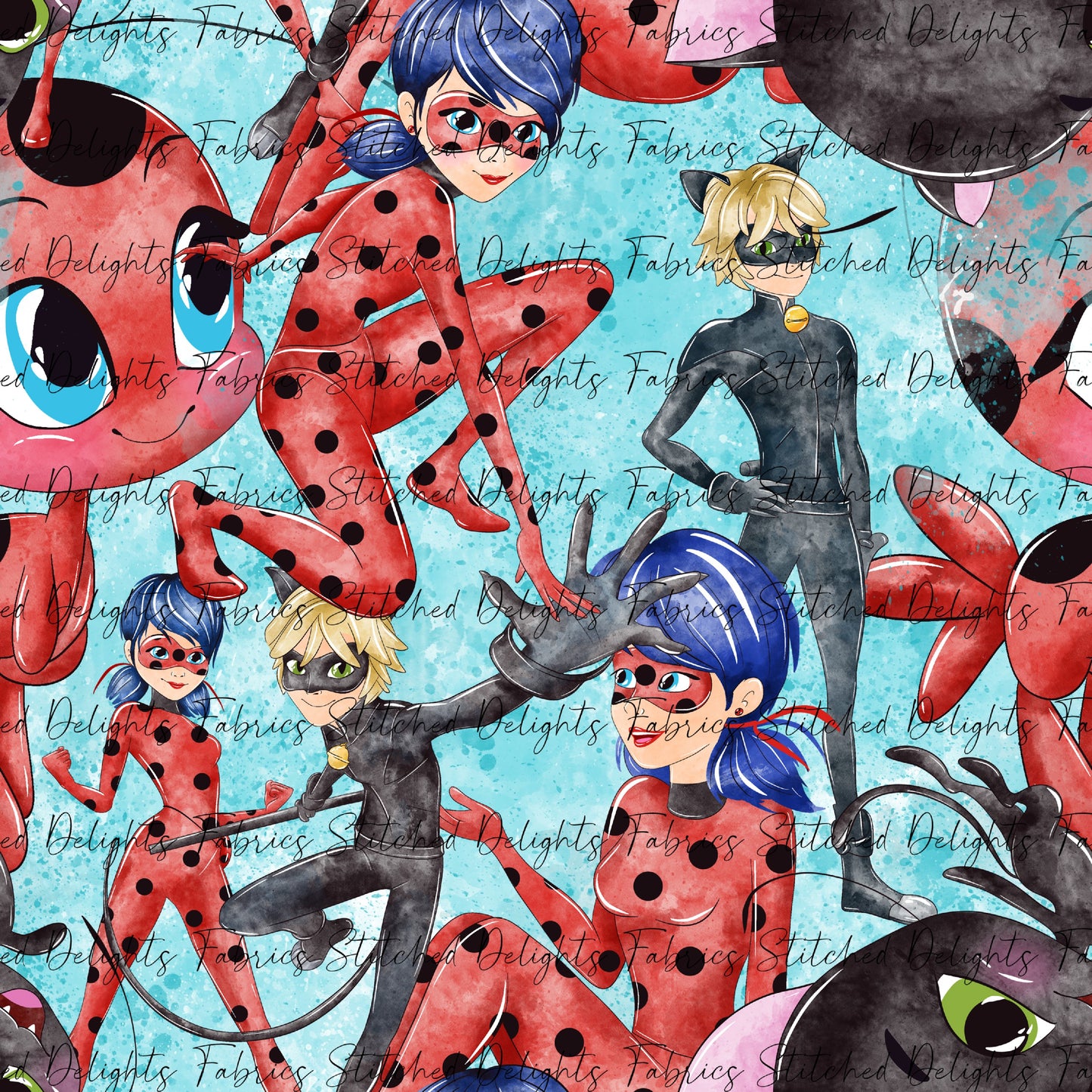 Watercolour Miraculous Ladybug