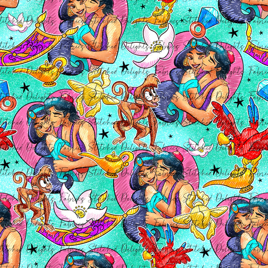 Jasmine & Aladdin