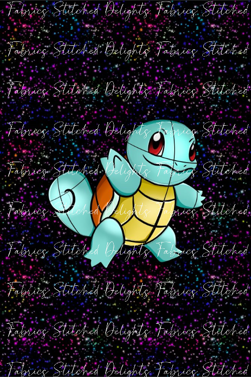 Bright & Shiny Squirtle Blanket Panels