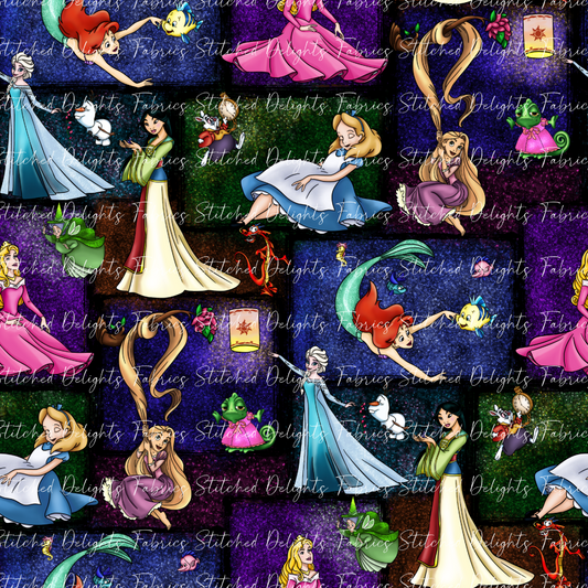 Princess Heels Patchwork