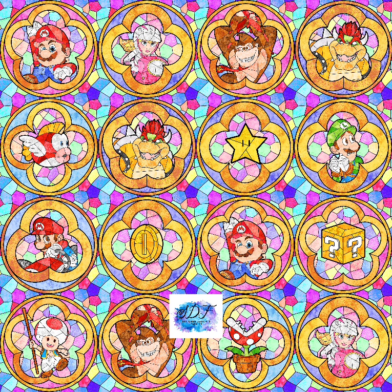 Stained Glass Circles