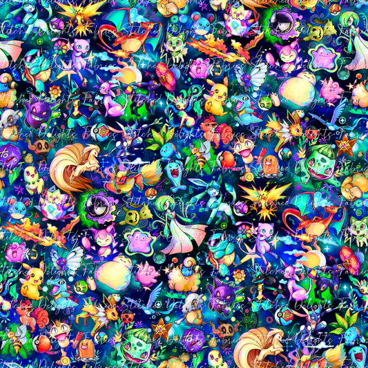 Pocket Monsters Scattered 3