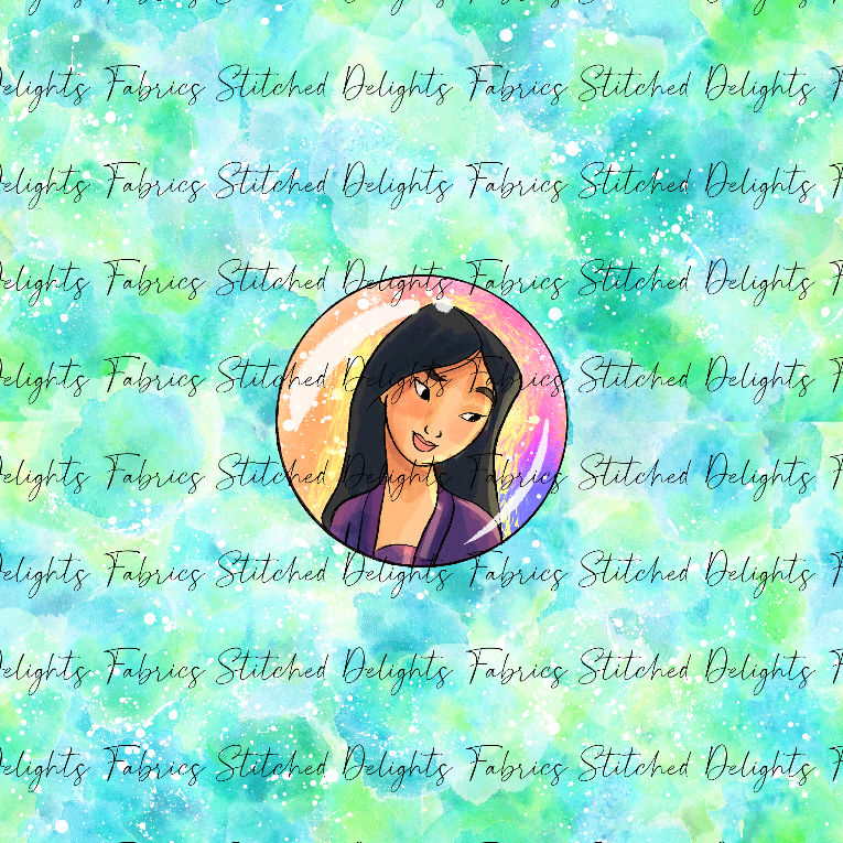 Fantasy Bubbles Mulan Panels