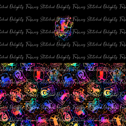 School Houses Gryffindor Black Undie Panels