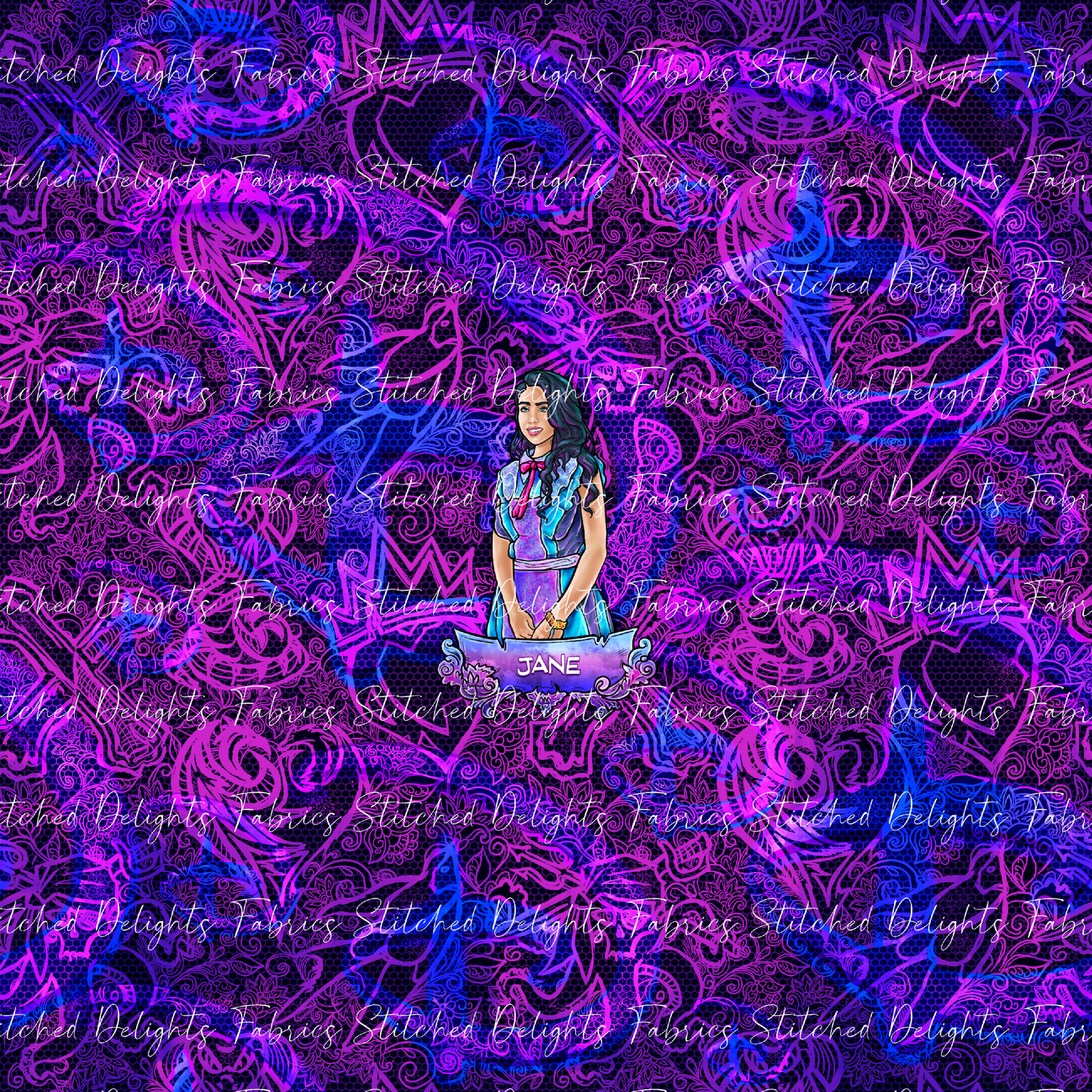 Descendants Neon Jane Panel