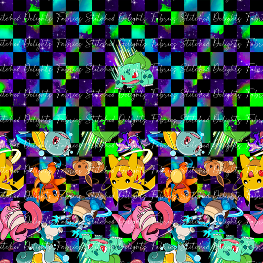 Galaxy Checks Bulbasaur Undie Panels