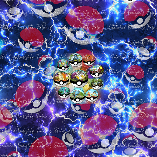 Poke Ball Habitats Group 2 Lightning Panel