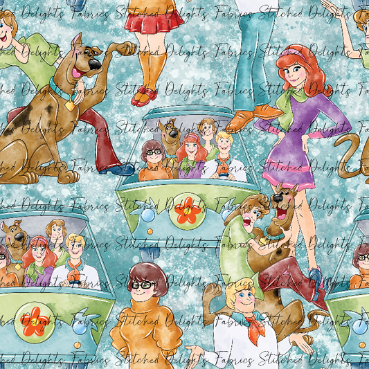 Mystery Gang Watercolour