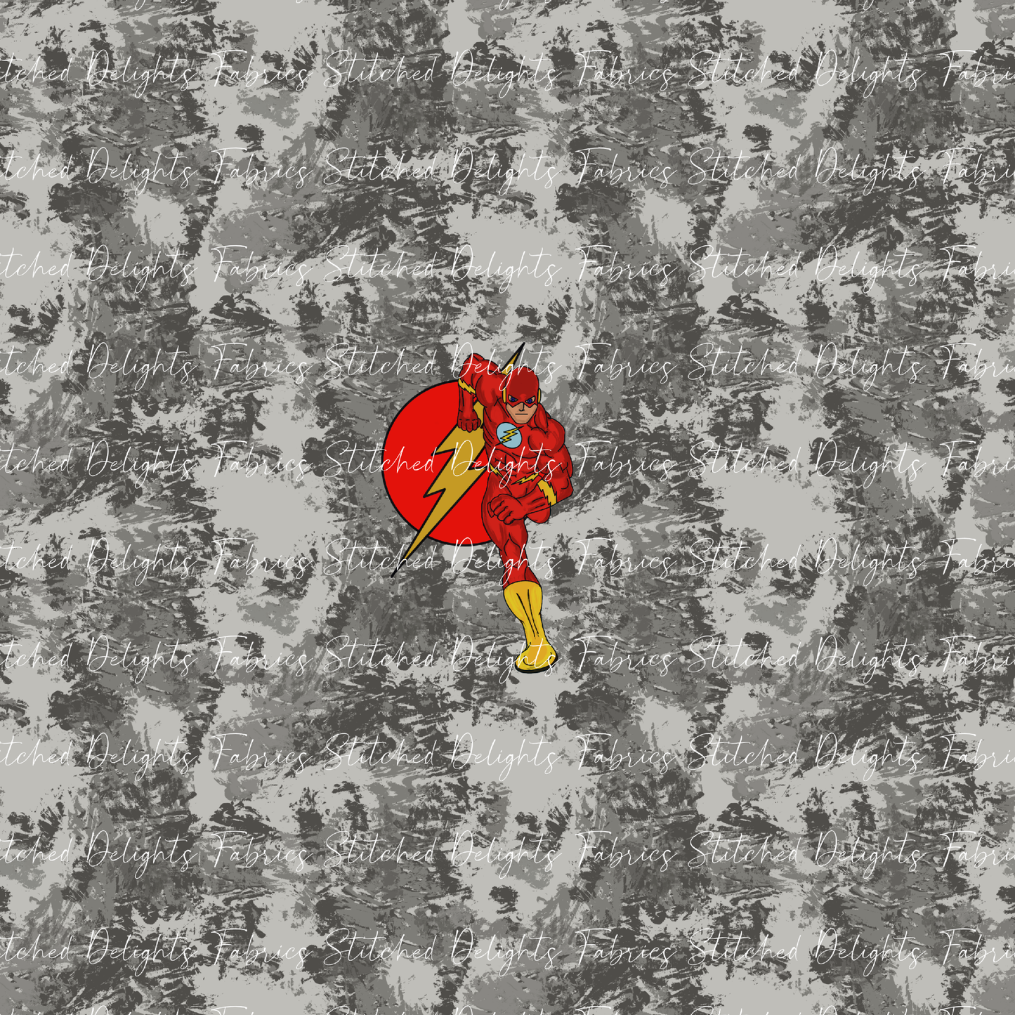 The Flash Grey Splats Panel