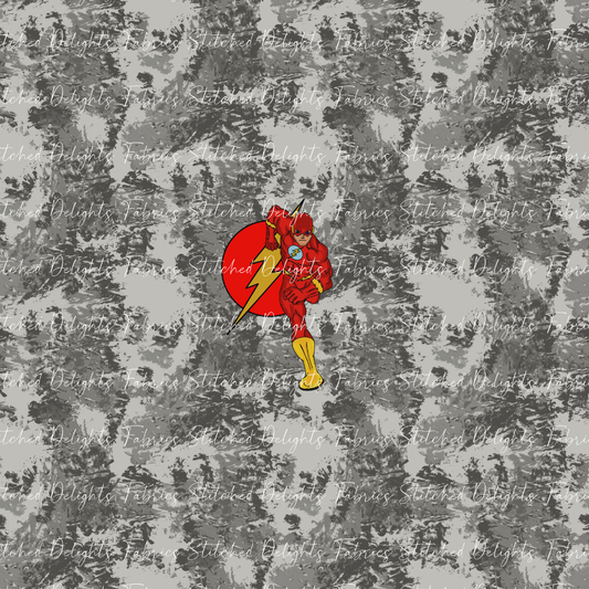 The Flash Grey Splats Panel