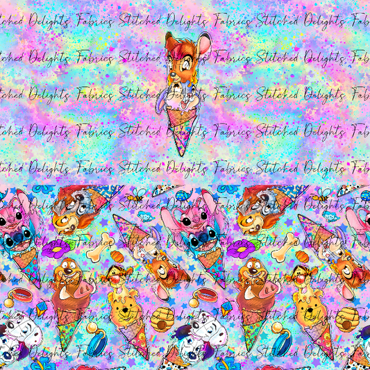 Icecream Friends Bambi Undie Panels