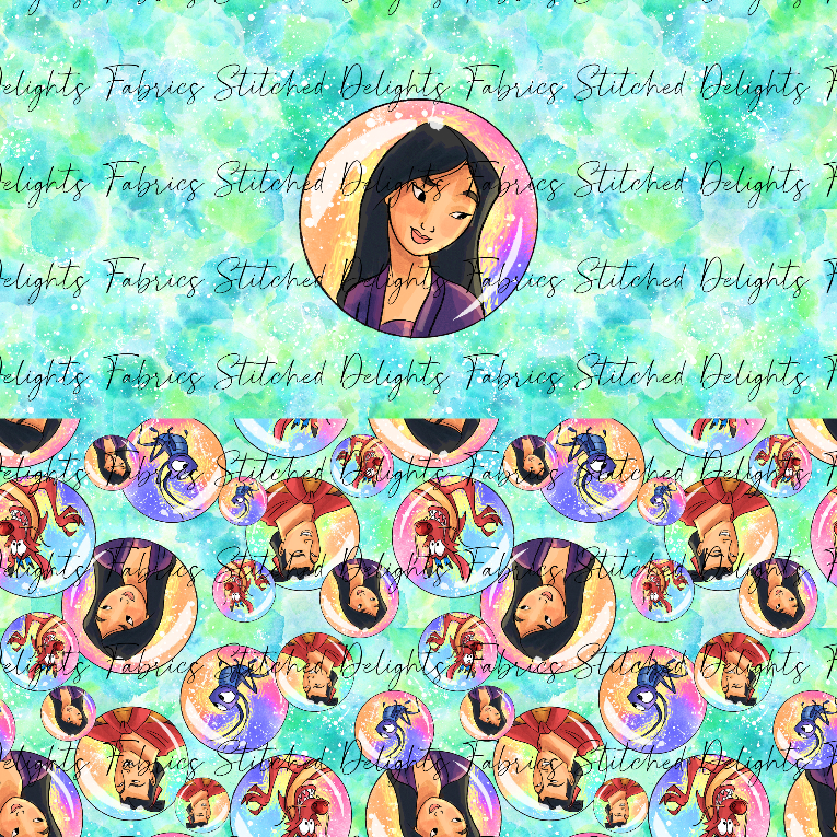 Fantasy Bubbles Mulan Undie Panels