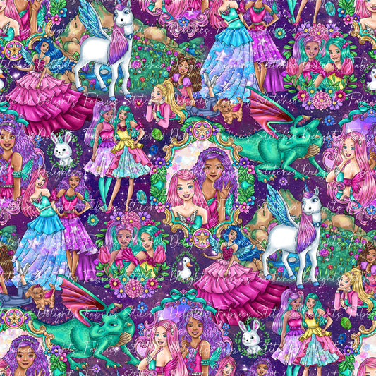 Barbie's Magical Touch Stacked Galactic Sky