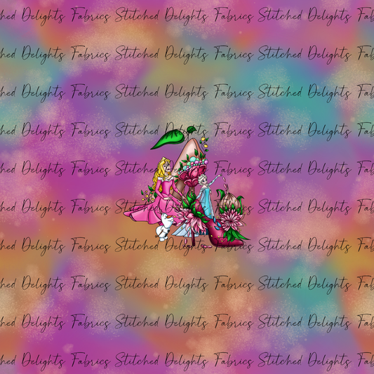 Princess Heels Pink Dreams Aurora & Elsa Panel