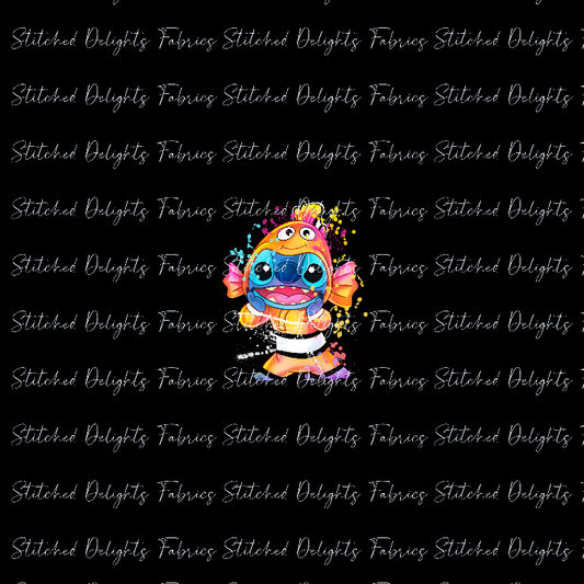 Stitch Cosplay Clown Fish Panel