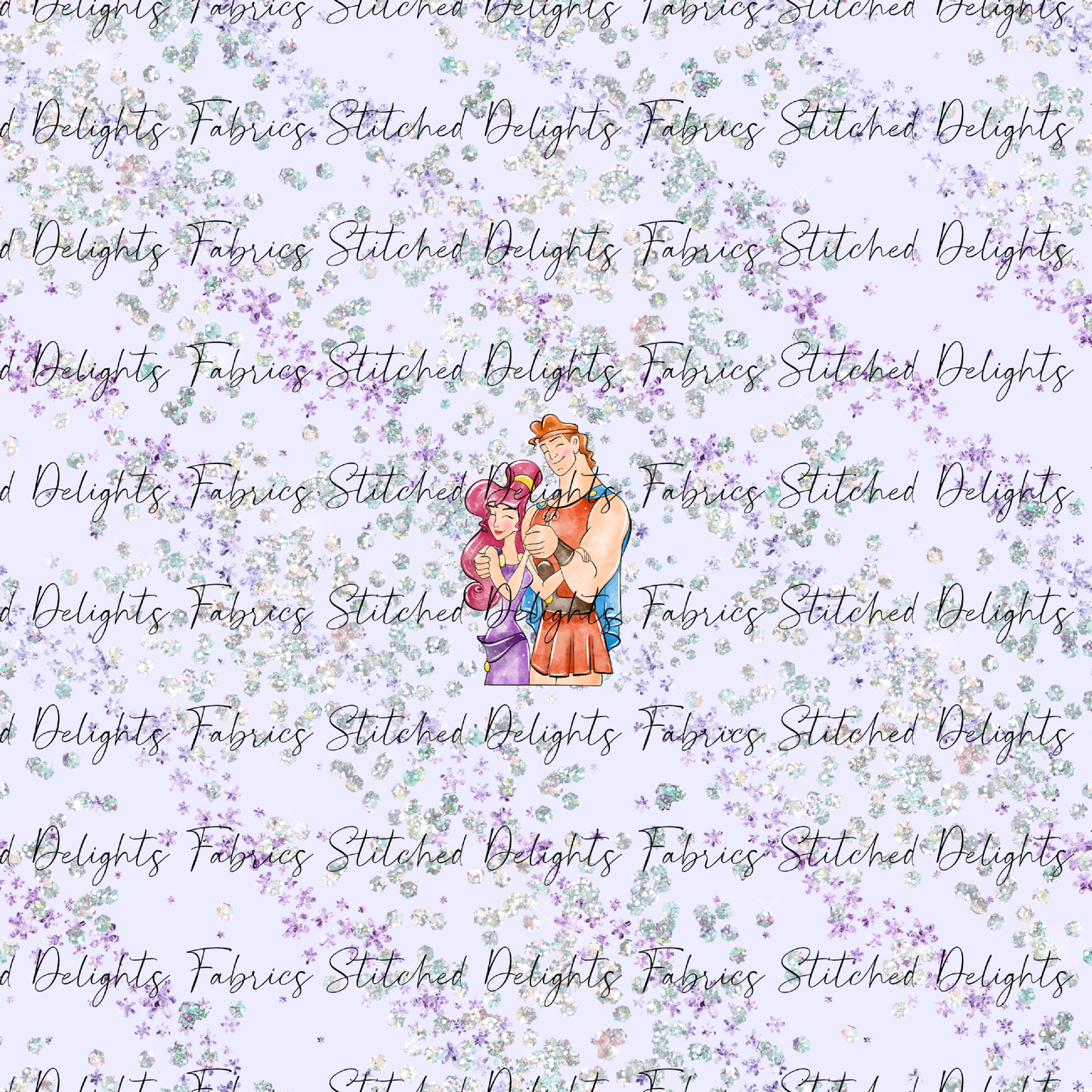 Hercules & Meg Sparkle Panel