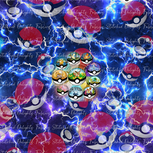 Poke Ball Habitats Group 3 Lightning Panel