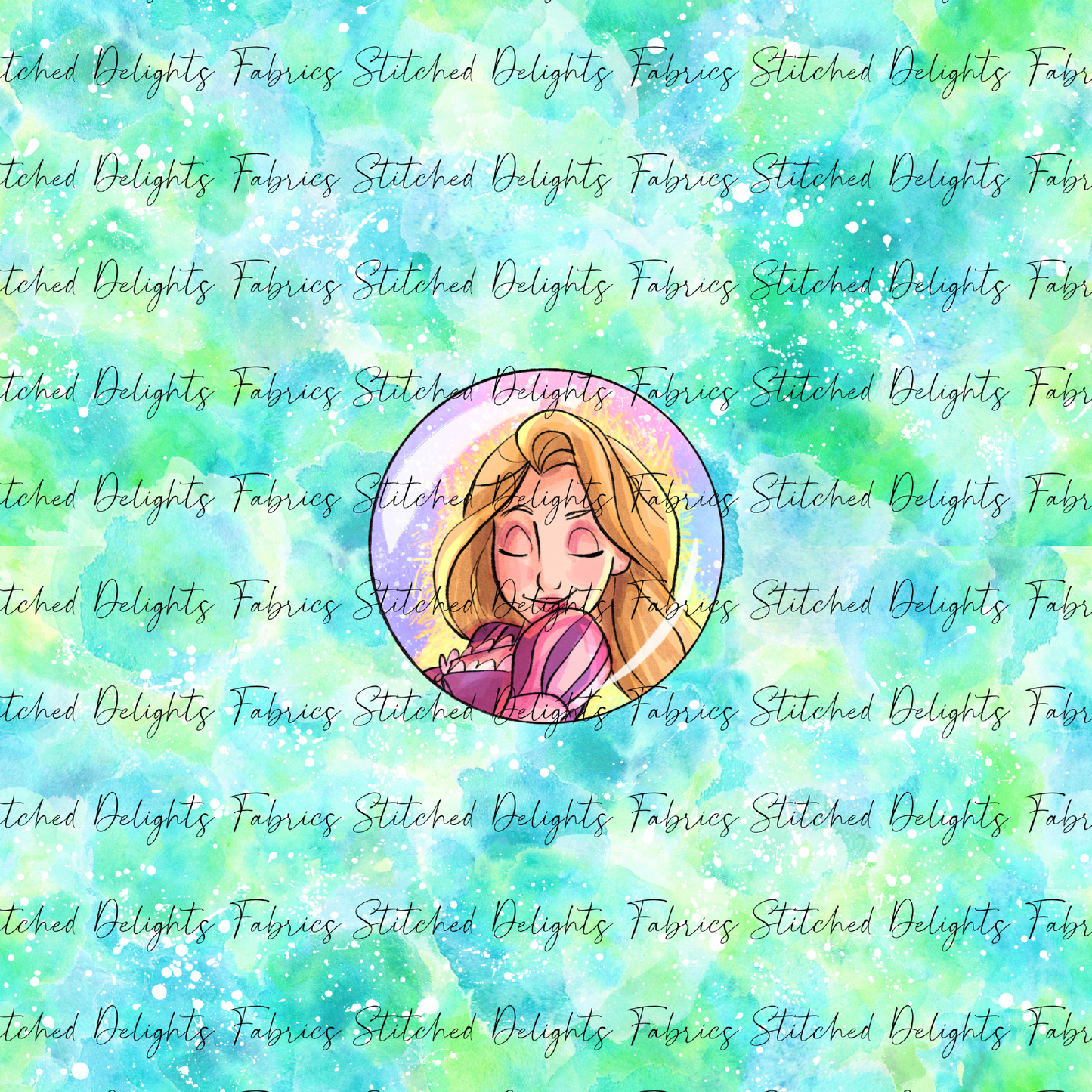 Fantasy Bubbles Rapunzel Panels