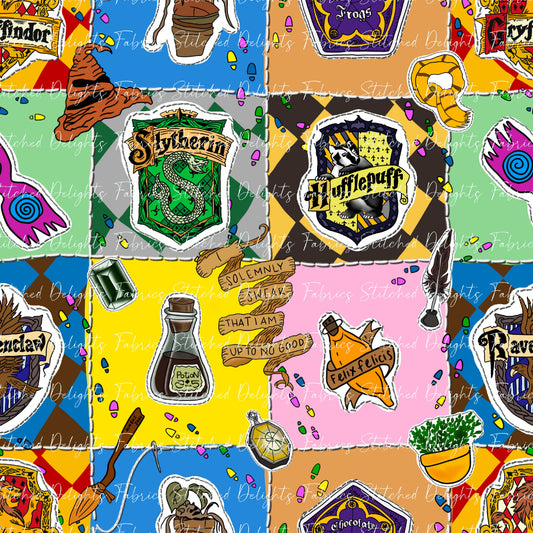 HP Patchwork Design 9