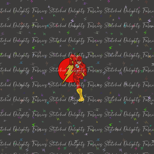 The Flash Lightning Bolts Panel