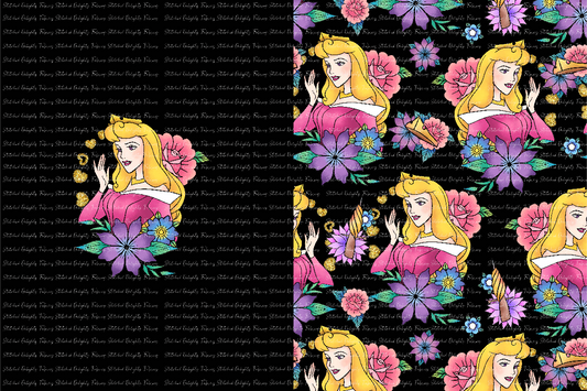 Princess Tattoos Aurora Blanket Panels