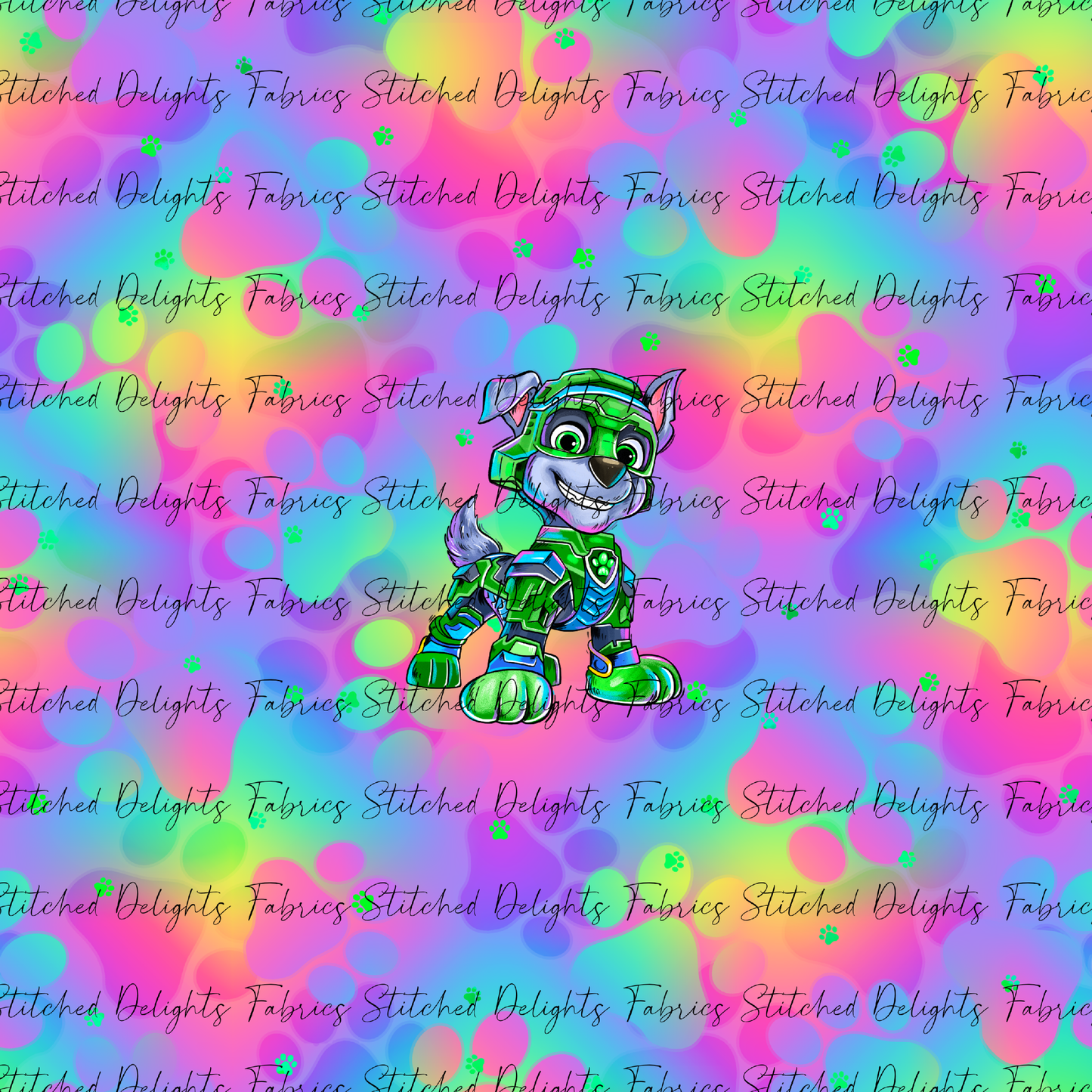 Mighty Pups Rainbow Rocky Panel