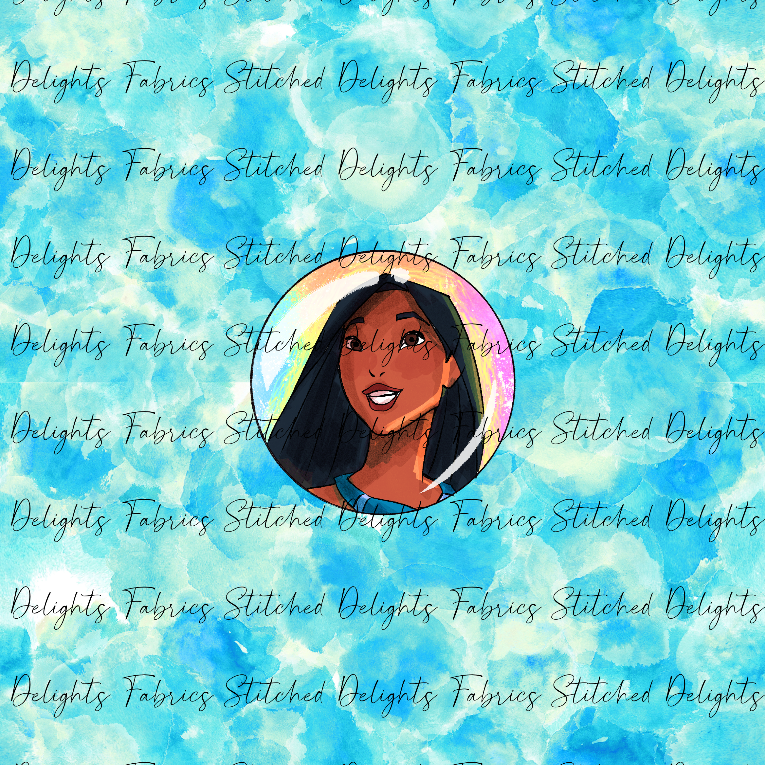 Fantasy Bubbles Pocahontas Panels