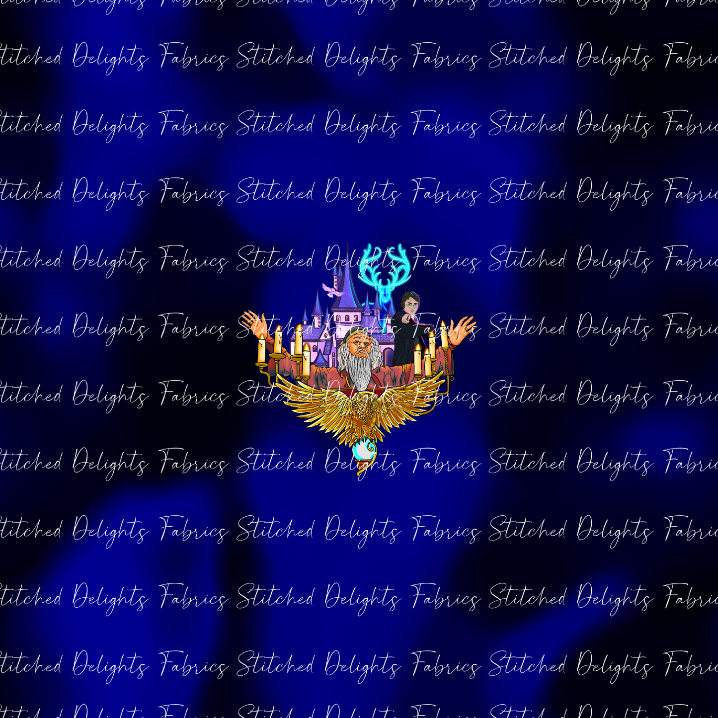 Arry Potta Castle Blue Flames Panel