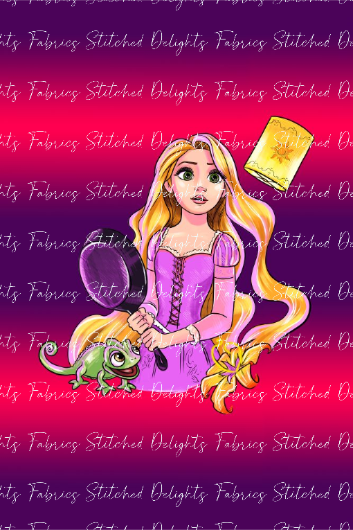 Rapunzel Blanket Panels