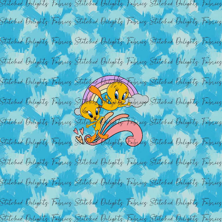 Tweety Bird Blue Panel