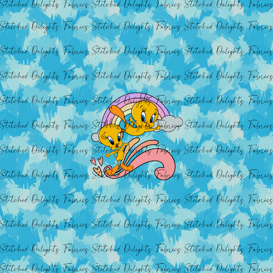 Tweety Bird Blue Panel