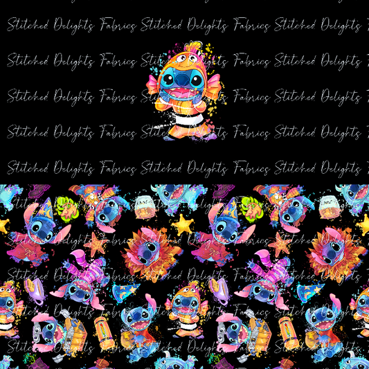 Stitch Cosplay Clown Fish Undie Panel