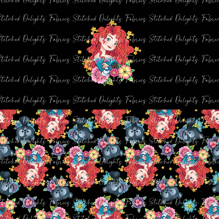 Princess Tattoos Merida Undie Panels