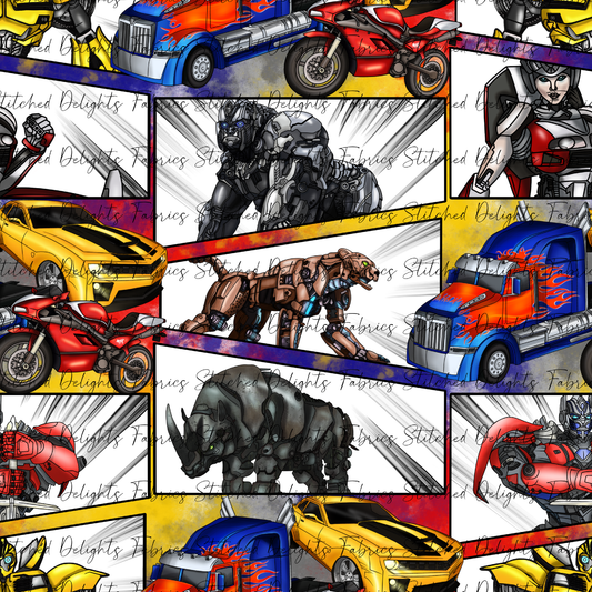 Transformers Maximals Comic Colourful