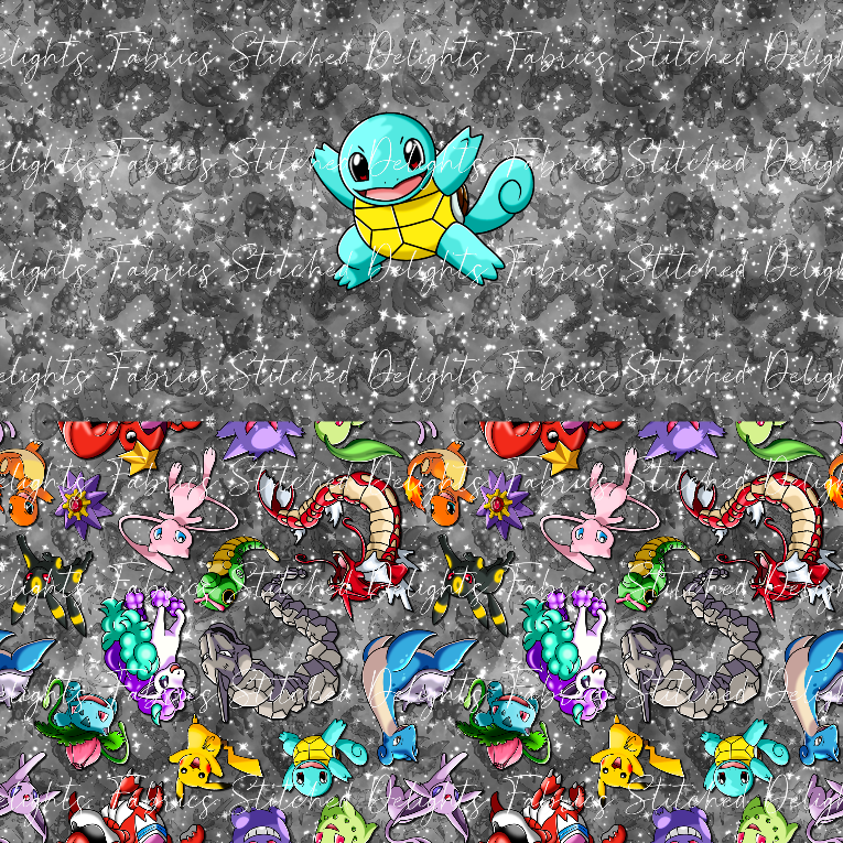 Playing Poke Squirt B&W Galaxy Undie Panel