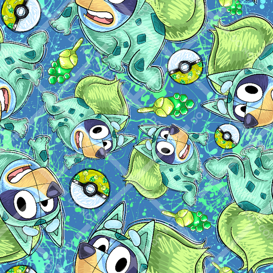 Poke Dogs Grass