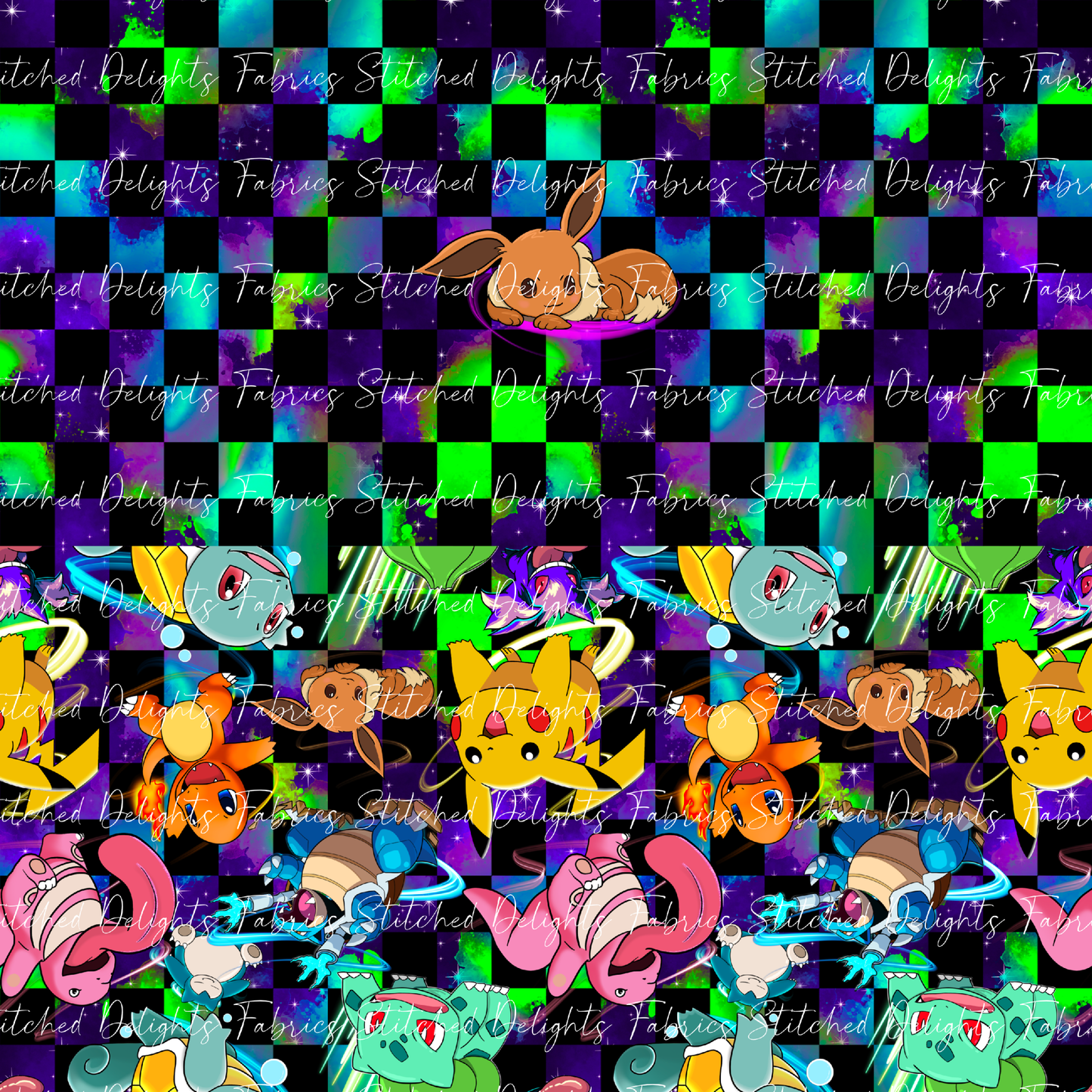 Galaxy Checks Eevee Undie Panels